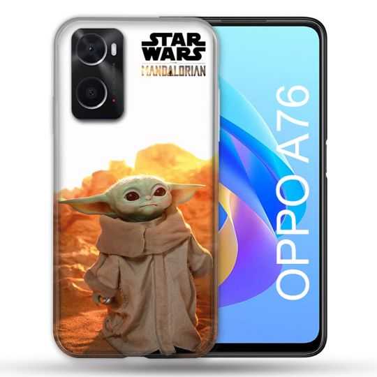 Coque Pour Oppo A76 Star Wars - Yoda bebe soleil