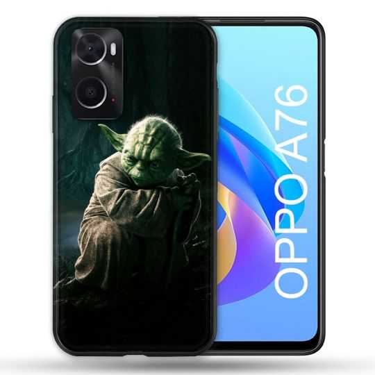 Coque Pour Oppo A76 Star Wars - Yoda sombre