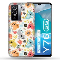 Coque Pour Vivo Y76 5G Animal Koala Pattern