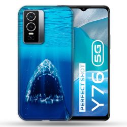 Coque Pour Vivo Y76 5G Animal Requin Dent