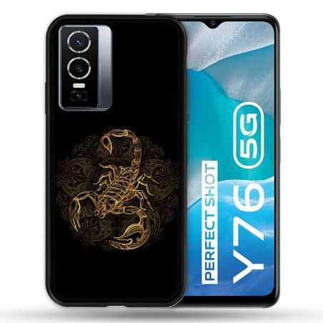 Coque Pour Vivo Y76 5G Animal Scorpion Fresque