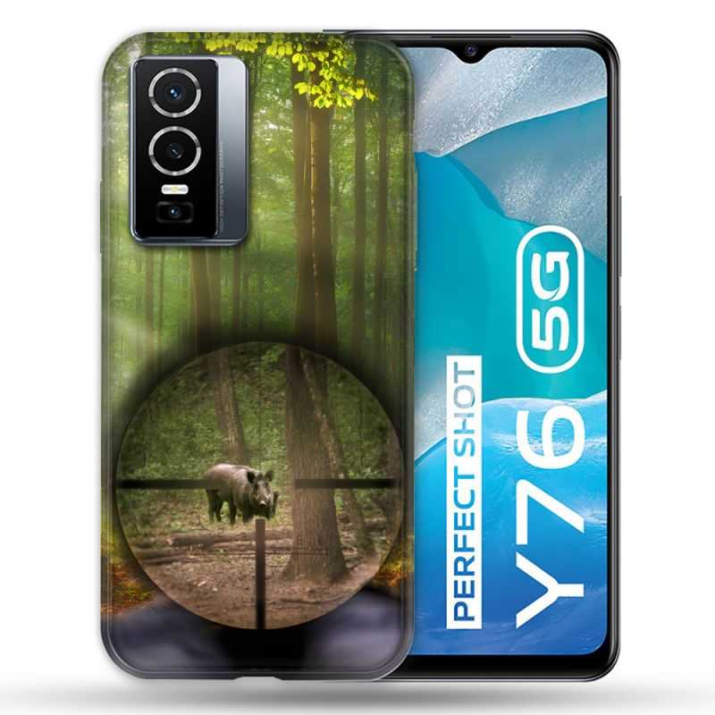 Coque Pour Vivo Y76 5G Chasse Sanglier Viseur