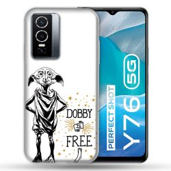 Coque Pour Vivo Y76 5G Harry Potter Dobby Free Blanc