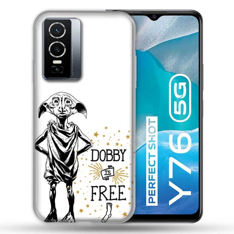 Coque Pour Vivo Y76 5G Harry Potter Dobby Free Blanc