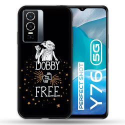 Coque Pour Vivo Y76 5G Harry Potter Dobby Free Noir