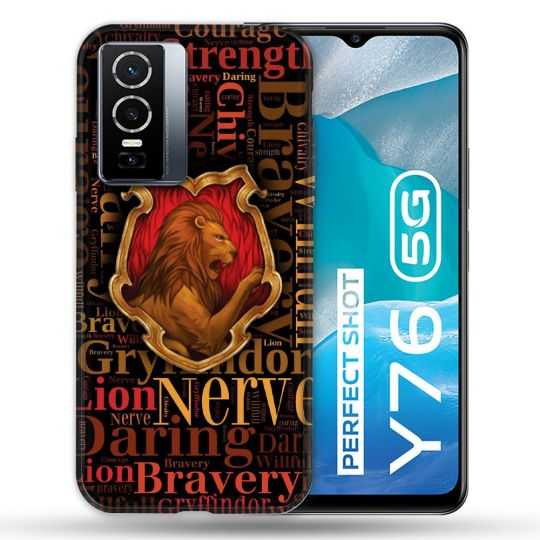 Coque Pour Vivo Y76 5G Harry Potter Griffondor