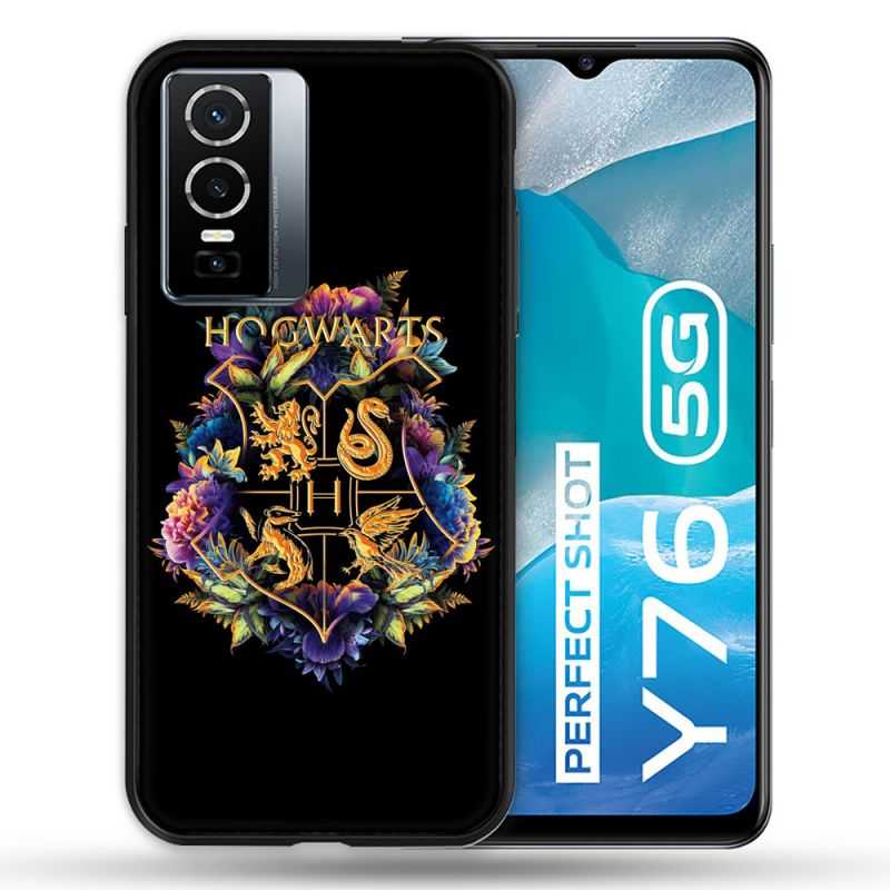 Coque Pour Vivo Y76 5G Harry Potter Hogwarts