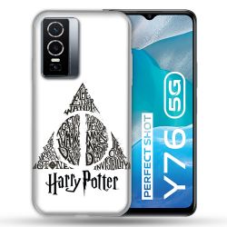 Coque Pour Vivo Y76 5G Harry Potter Hollows triangle Blanc