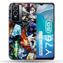 Coque Pour Vivo Y76 5G Manga Bleach Pele Mele