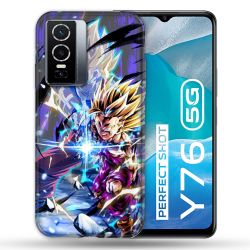 Coque Pour Vivo Y76 5G Manga Dragon Ball Sangohan Duo