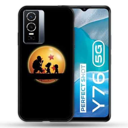 Coque Pour Vivo Y76 5G Manga Dragon Ball Vintage