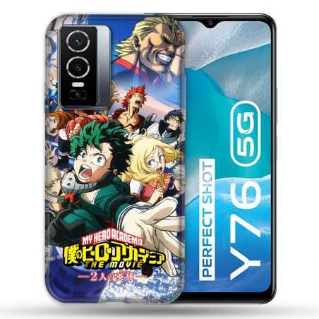 Coque Pour Vivo Y76 5G Manga My Hero Academia Affiche