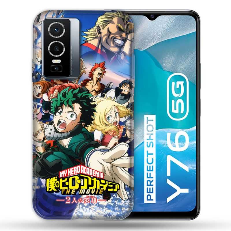 Coque Pour Vivo Y76 5G Manga My Hero Academia Affiche