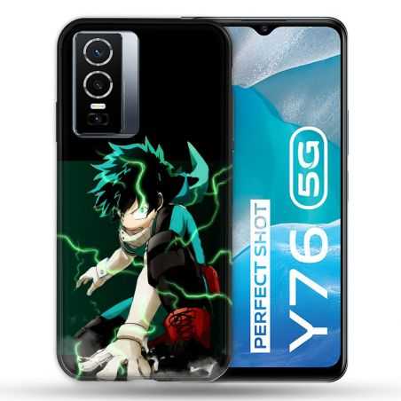 Coque Pour Vivo Y76 5G Manga My Hero Academia Deku
