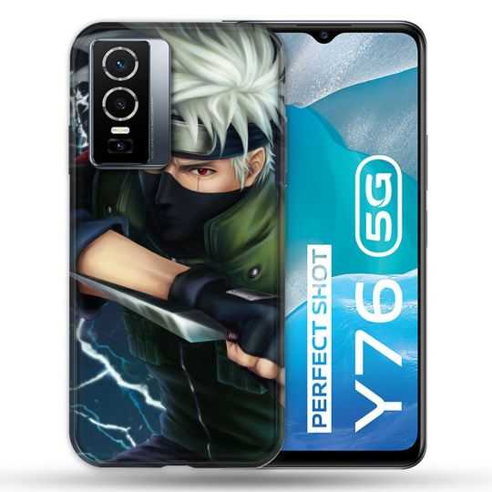Coque Pour Vivo Y76 5G Manga Naruto Kakashi