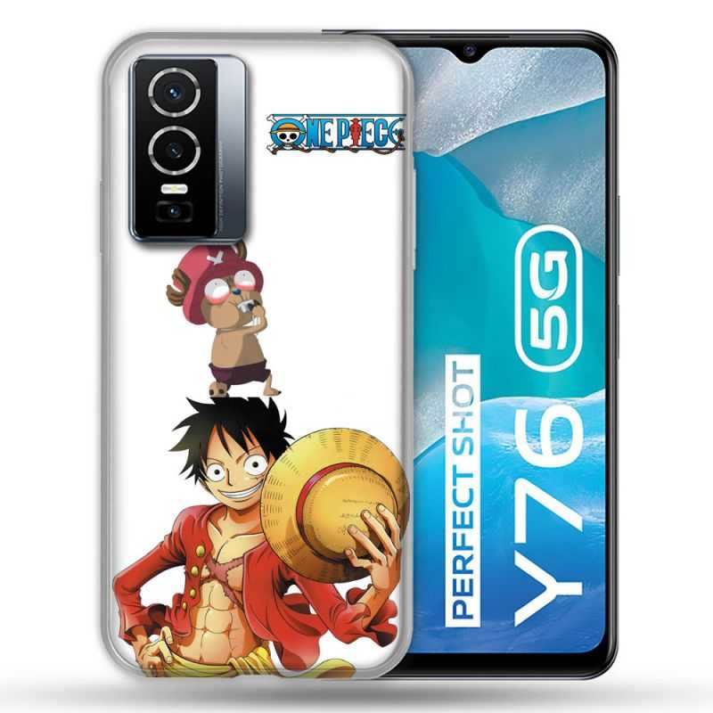 Coque Pour Vivo Y76 5G Manga One Piece Chopper