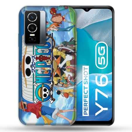 Coque Pour Vivo Y76 5G Manga One Piece Sunny