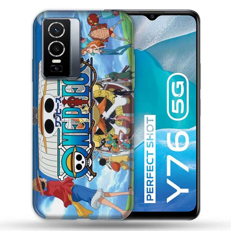 Coque Pour Vivo Y76 5G Manga One Piece Sunny