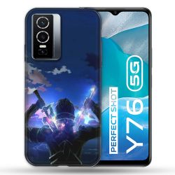 Coque Pour Vivo Y76 5G Manga SAO sword Art Online Epee