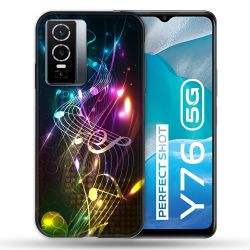 Coque Pour Vivo Y76 5G Musique Partition Multicolore