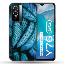Coque Pour Vivo Y76 5G Nature Feuille Palmier