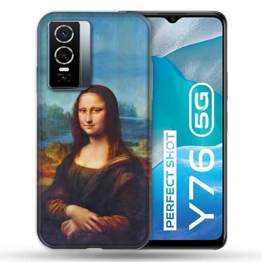 Coque Pour Vivo Y76 5G Peinture Joconde