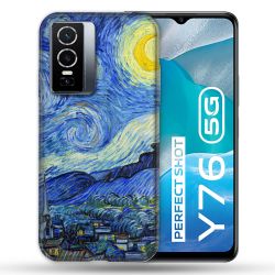 Coque Pour Vivo Y76 5G Peinture La nuit étoilée