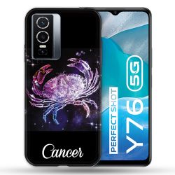 Coque Pour Vivo Y76 5G Signe Zodiaque 2 Cancer