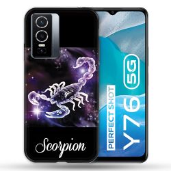Coque Pour Vivo Y76 5G Signe Zodiaque 2 Scorpion
