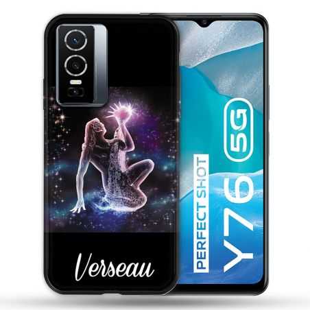 Coque Pour Vivo Y76 5G Signe Zodiaque 2 Verseau