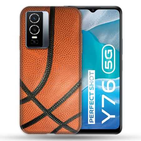 Coque Pour Vivo Y76 5G Sport Ballon Basket
