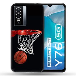 Coque Pour Vivo Y76 5G Sport Basket Panier