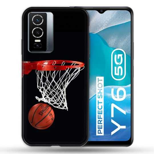 Coque Pour Vivo Y76 5G Sport Basket Panier