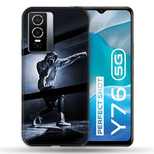 Coque Pour Vivo Y76 5G Sport Boxe Poing