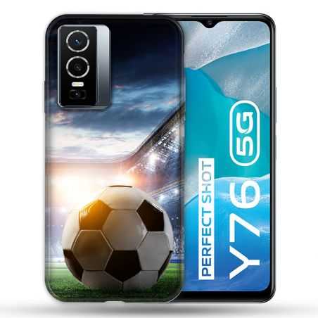 Coque Pour Vivo Y76 5G Sport Football Stade