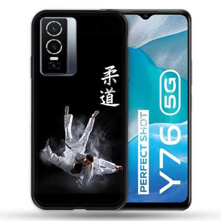 Coque Pour Vivo Y76 5G Sport Judo Noir