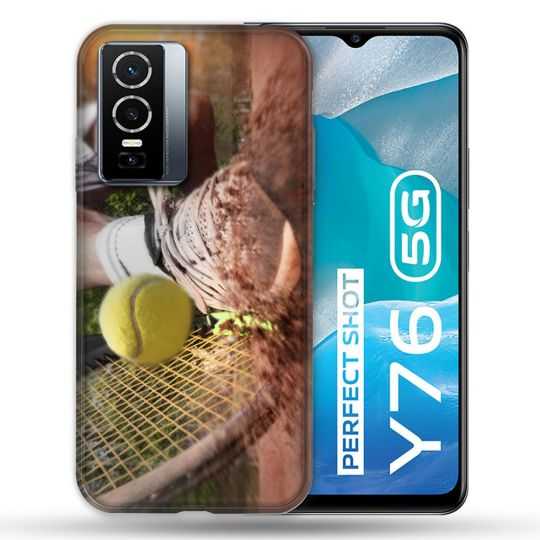 Coque Pour Vivo Y76 5G Sport Tennis Glissade