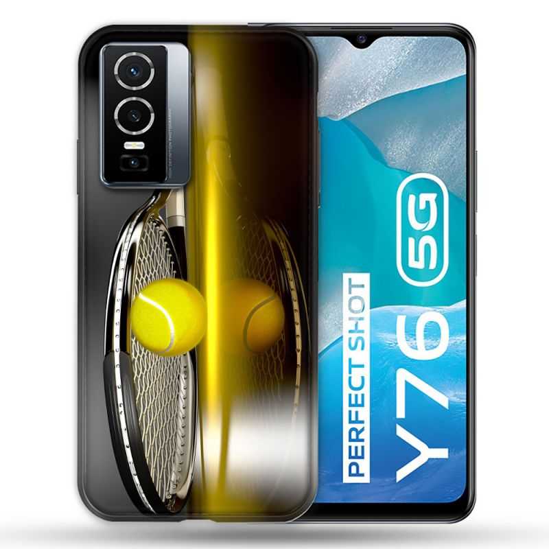 Coque Pour Vivo Y76 5G Sport Tennis Reflet