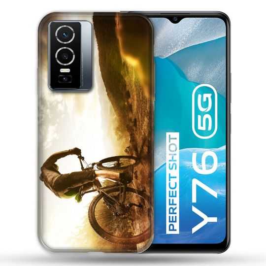 Coque Pour Vivo Y76 5G Sport VTT Soleil