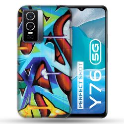 Coque Pour Vivo Y76 5G Street Art Graf Color