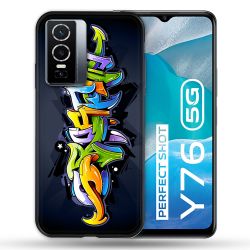 Coque Pour Vivo Y76 5G Street Art Graffiti