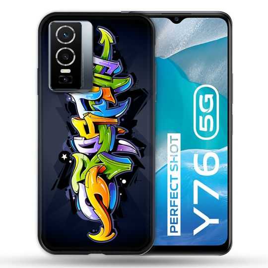 Coque Pour Vivo Y76 5G Street Art Graffiti