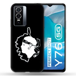 Coque Pour Vivo Y76 5G Voyage Corse Noir