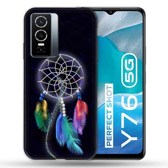 Coque Pour Vivo Y76 5G Zen Attrape Reve Multicolore