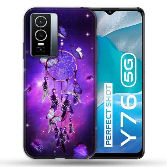 Coque Pour Vivo Y76 5G Zen Attrape Reve Papillon