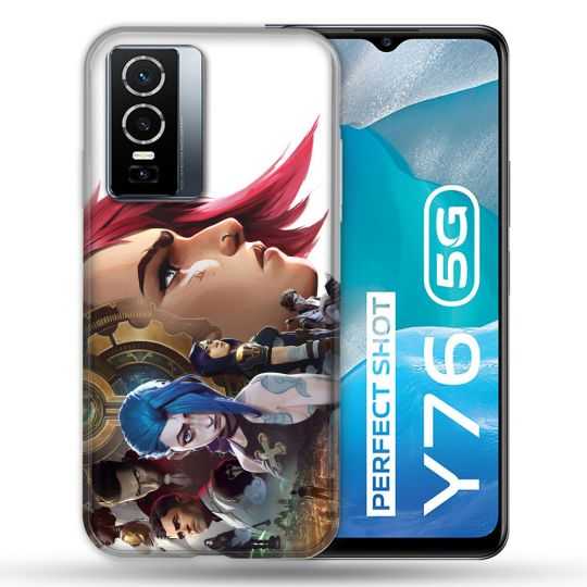 Coque Pour Vivo Y76 5G Arcane Jynx Sœur