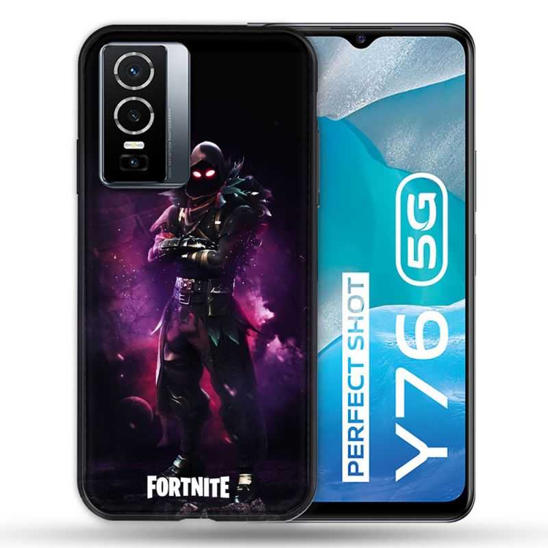 Coque Pour Vivo Y76 5G Fortnite Raven