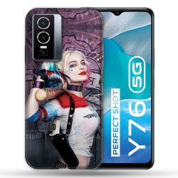 Coque Pour Vivo Y76 5G Harley Quinn Batte