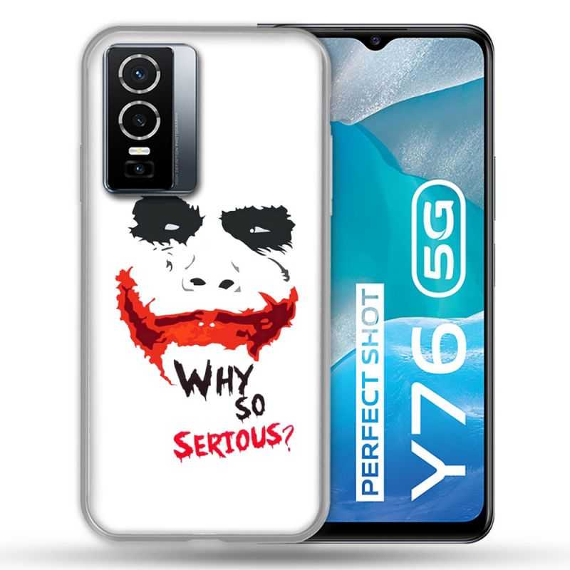 Coque Pour Vivo Y76 5G Joker Blanc