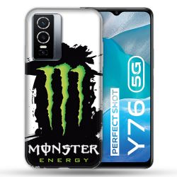 Coque Pour Vivo Y76 5G Monster Energy Tache
